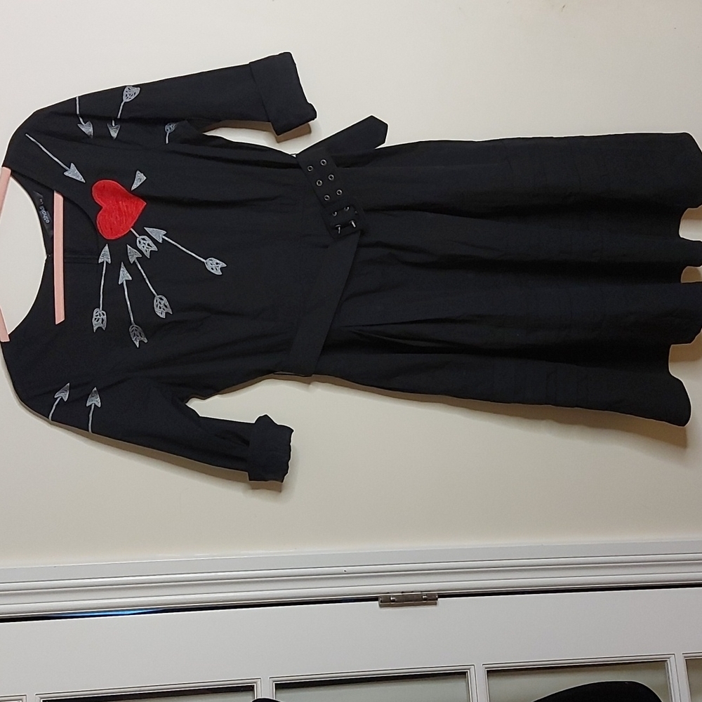 EShakti Embroidered retro dress sz. L